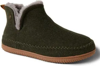 Dearfoams Brixen Bootie Slipper in Loden at Nordstrom, Size 13