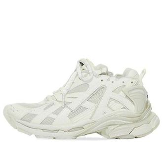 Balenciaga Runner Sneakers White Mesh and Nylon 677403W3RBH9001