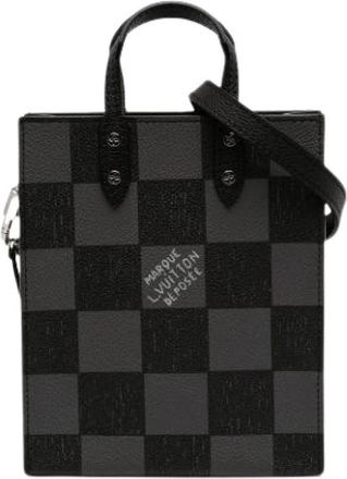 Louis Vuitton Pre-owned Sac Plat - Dames - Vintage Mini Tas - Zwart - ONE Size - Leer - Vintage