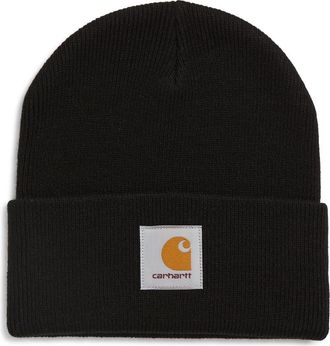 Carhartt Work in Progress Schooling Beanie in Black /Wax at Nordstrom