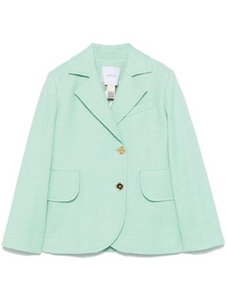 Patou Blazer in tweed - Verde