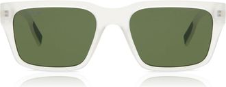 Lacoste L6004S 970 Mens Sunglasses Clear Size 55
