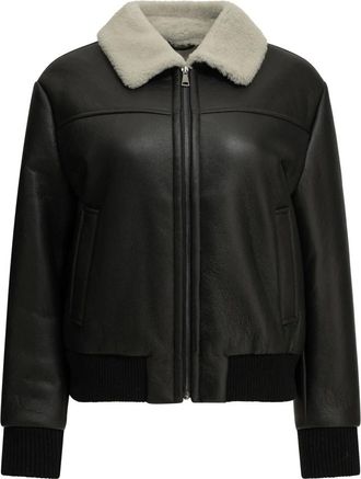 Semper Shearling Jack - Dames - Jassen - Zwart - Maat: 3XL Zijde