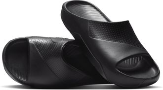 Nike Jordan Womens Jordan Post Slides in Black | FZ6511-001