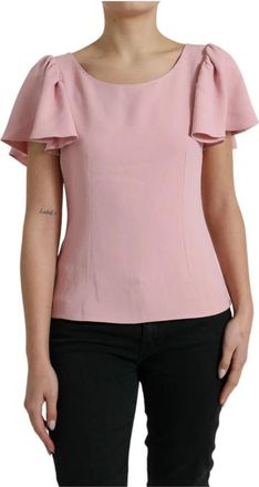 Dolce & Gabbana T-Shirts - Dames - Blouses - Roze - L - Overhemden