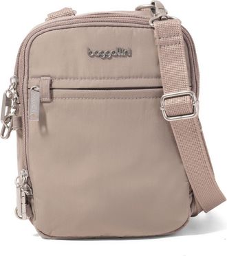 Baggallini Securtex Anti-Theft Mini Everything Crossbody in Moonrock at Nordstrom