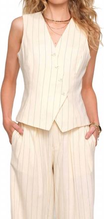 Heartloom Bandie Vest In Ivory