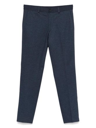 HUGO BOSS straight-leg trousers - Blue