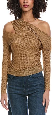 Self Portrait Rhinestone Top