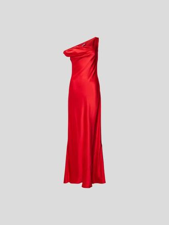 Staud Abendkleid in Maxil&auml;nge in Rot, Gr&ouml;&szlig;e L