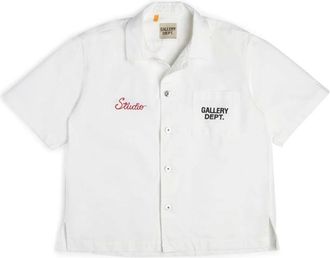 Gallery Dept. White Stadium Uniform Parker Shirt