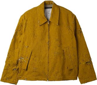 Song for the Mute Giacca gialla con effetto vissuto - Giallo