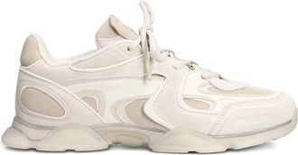 Axel Arigato White Eris Layered Textured Panels Chunky Sole Sneakers