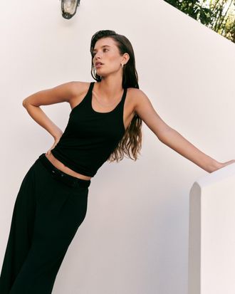 Vuori Clothing Cove Layering Tank Top | Black | XS, Size Extra Small