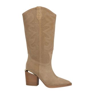 Alma En Pena Cowboy & Biker Boots, female, Beige, 8 UK, Cowboy boot