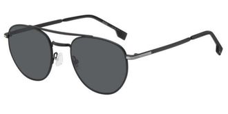BOSS Boss 1631/S 003/IR Mens Sunglasses Black Size 53