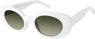 Colors In Optics Bardot Sunglasses in White at Nordstrom