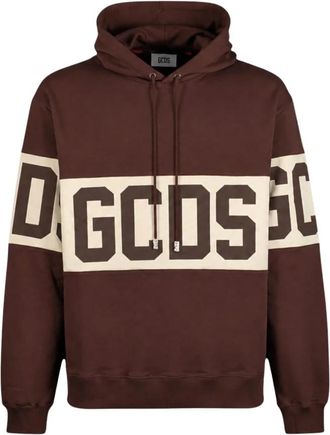 GCDS Hoodies - Heren - Hoodies - Bruin - S - Hoodies & sweatvesten