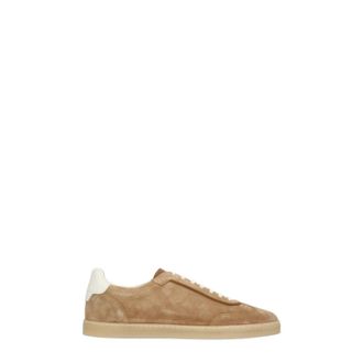 Brunello Cucinelli Brunello Cucinelli, Sneakers, male, Beige, Size: 9 1/2 US Suede Sneakers