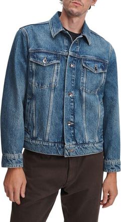 Rag & Bone RB3 Denim Trucker Jacket in Tudor at Nordstrom, Size Xx-Large