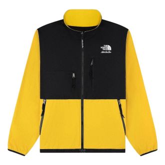 The North Face The North Face x Aim&eacute; Leon Dore Nylon Denali Jacket Summit Gold 56p FW25WJ002-SUMM
