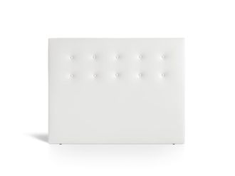Pondecor Interiorismo Cabecero alto tapizado en polipiel BLANCO 160&times;120 cm