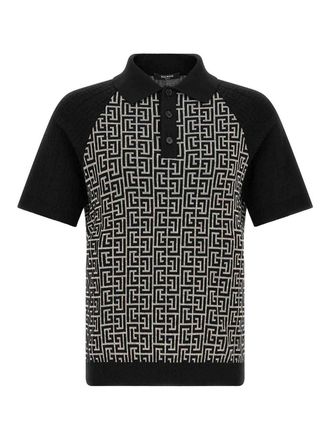 Balmain Pb Monogram Polo
