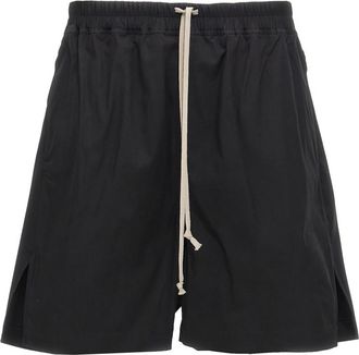 Rick Owens Black Boxers Bermuda Shorts