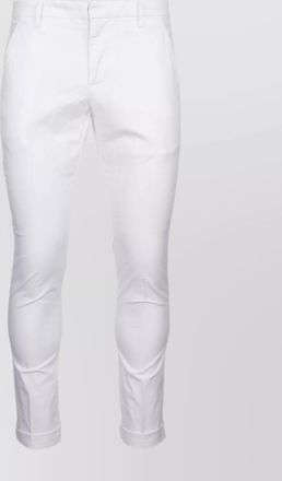 Dondup trousers with back pockets and belt loops