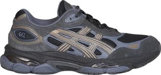 Asics Gel-Nyc 2.0 - Heren - Hardloopschoenen - Zwart - 44 1/2 EU - Leer - Fitness
