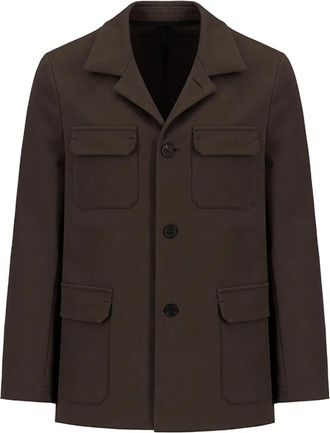 Harris Wharf London Giacca-camicia - Marrone