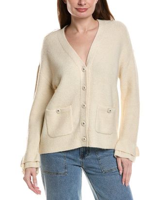CeCe by Cynthia Steffe Ruffle Cuff Cardigan