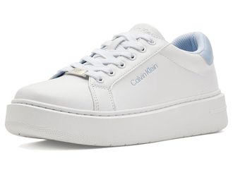Calvin Klein Dabrian Womens Shoes White/Light Blue : 9.5 M, Synthetic