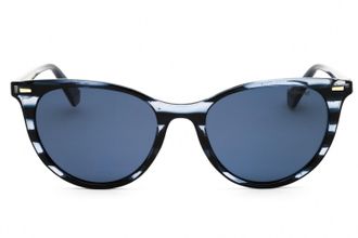 Polaroid PLD4107S Polarized Round Sunglasses - Black
