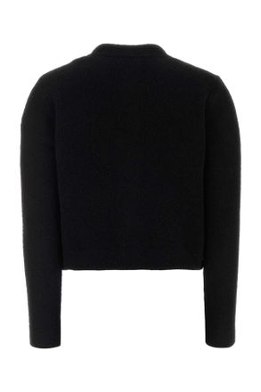 Moncler Knit and Nylon Hybrid Down Jacket - Black