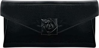 Twentyfourhaitch Pochette in vernice lucida - Bags - Mujer - Negro - ONE SIZE