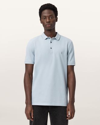 AllSaints Cotton Reform Short Sleeve Polo Shirt, Size: XXL