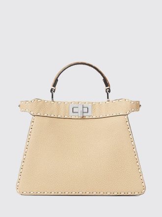 Fendi Borsa Peekaboo ISeeU Small Fendi in pelle martellata