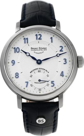 Bruno S&ouml;hnle Pre-owned Bruno Sohnle Sohnle Mechanik Edition White Dial Mens Watch 17-11100