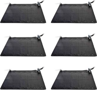 vidaXL 28685 Mantas De Calefacci&oacute;n Solar 6 Uds. 1,2 X 1,2 M Pvc Intex