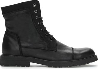 Kazar Zwarte herenlaarzen. Dit product valt groot uit. - Heren - Veterlaarzen - Zwart - 41 EU - Schoenen