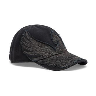 Diesel C-Phenix Baseball Cap - Heren - Petten - Zwart - S - Katoen - Accessoires