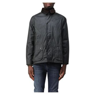 Barbour Light Jackets, male, Green, Size: XS Bedale Wax Jacket
