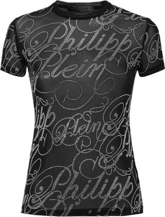 Philipp Plein Dames, Tops, Zwart, Maat: XS Jersey