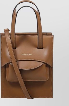 Hidesins mini bag with structured shape and handles