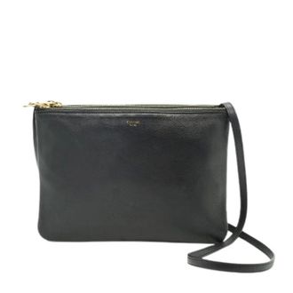 Celine Pre-owned Cross Body Bags, female, Black, Size: ONE SIZE Pre-owned Large Trio Shoulder Bag