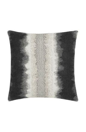 Elaine Smith Resilience with chenille accents Indoor & Outdoor Woven Accent Pillow in Charcoal at Nordstrom, Size 20X20