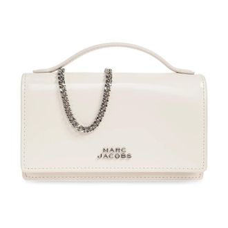 Marc Jacobs The Glam Mirror Mini Bag - Dames - Handtassen - Beige - ONE Size - Leer - Tassen