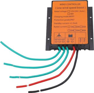OEM Controlador Mppt De 48 V Para Generador De Turbina E&oacute;lica, Pantalla Led, Control De Carga Para Fuente De Alimentaci&oacute;n De 500 W