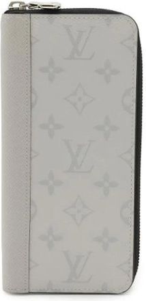 Louis Vuitton Pre-owned Wallets, female, Gray, Size: ONE SIZE Pre-owned Monogram Zippy Wallet Vertical